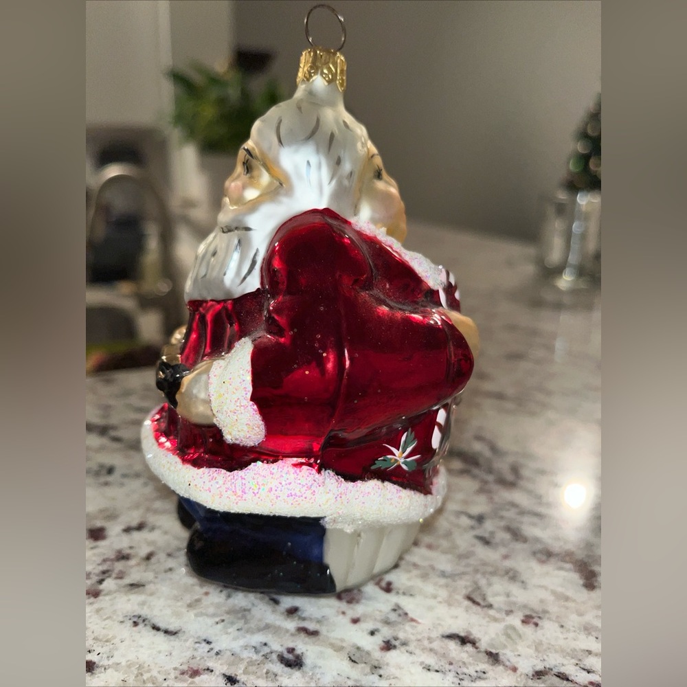 Christopher Radko The Clausses double sided ornament 95-159-0 RETIRED